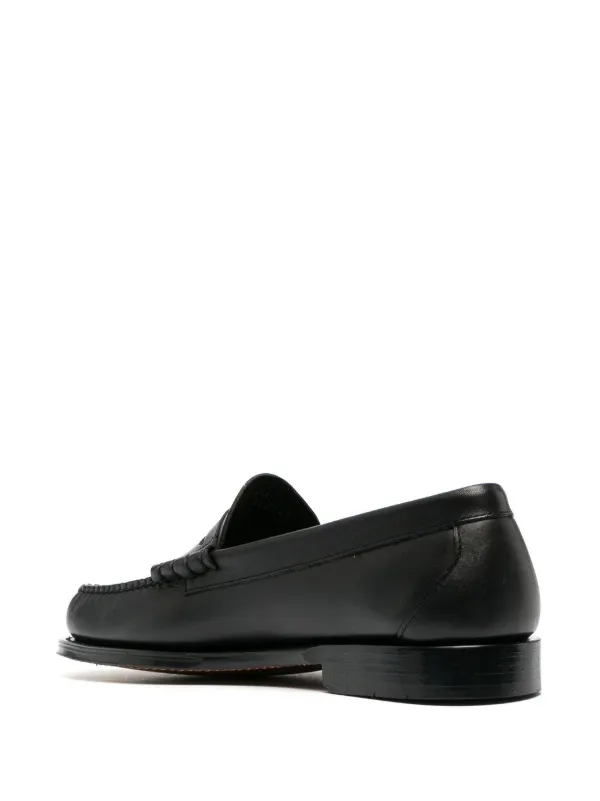 G.H.Bass Weejuns Larson ペニーローファー | ブラック | FARFETCH JP