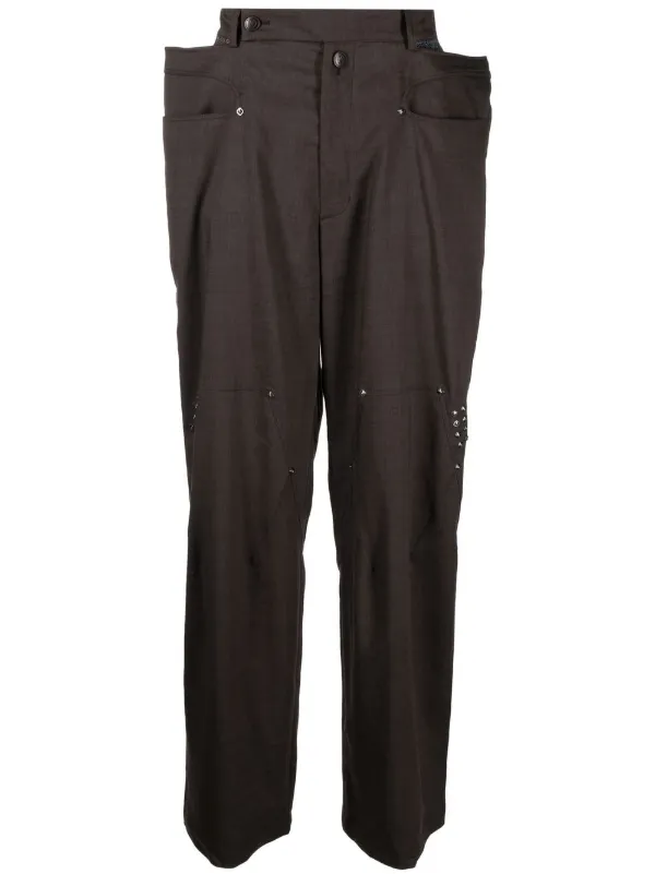 Kiko Kostadinov Antharas wide-leg Trousers - Farfetch