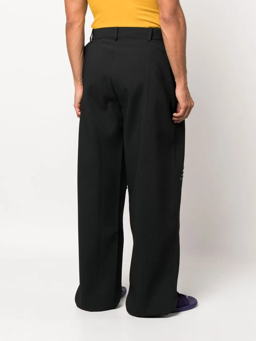 Kiko Kostadinov Antharas wide-leg Trousers - Farfetch