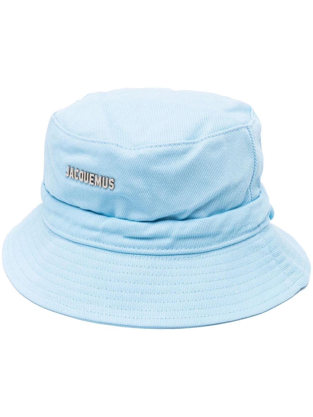 

Jacquemus gorro de pescador con placa del logo - Azul