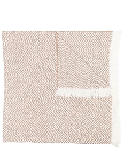 Johnstons of Elgin ヘリンボーンパターン スロー