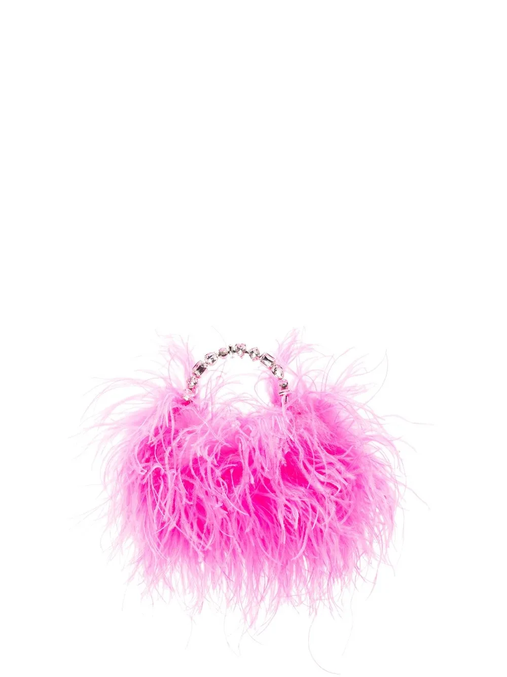 

L'Alingi Taliya feather clutch bag - Pink