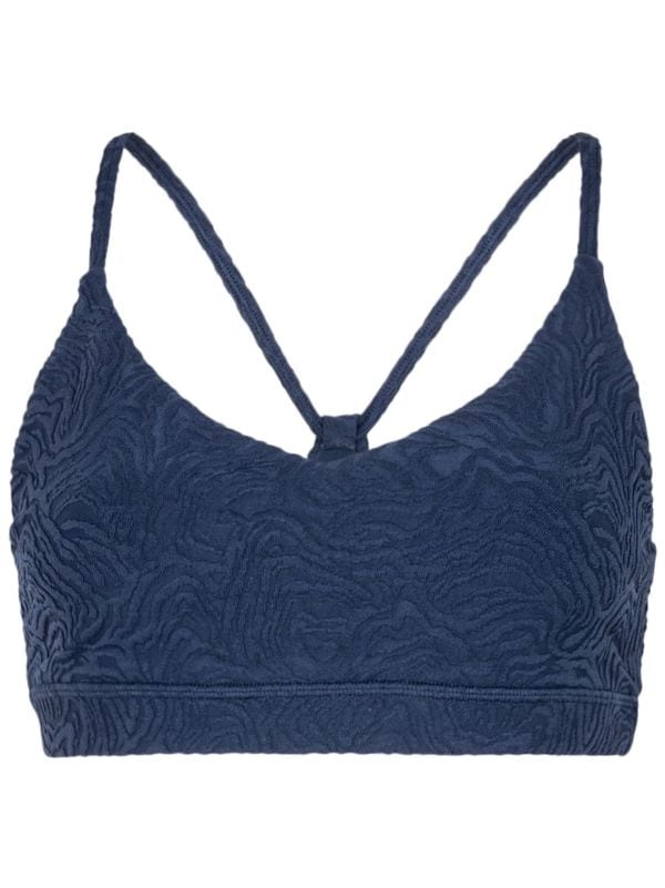 TWENTY MONTRÉAL, Blue Women's Crop Top