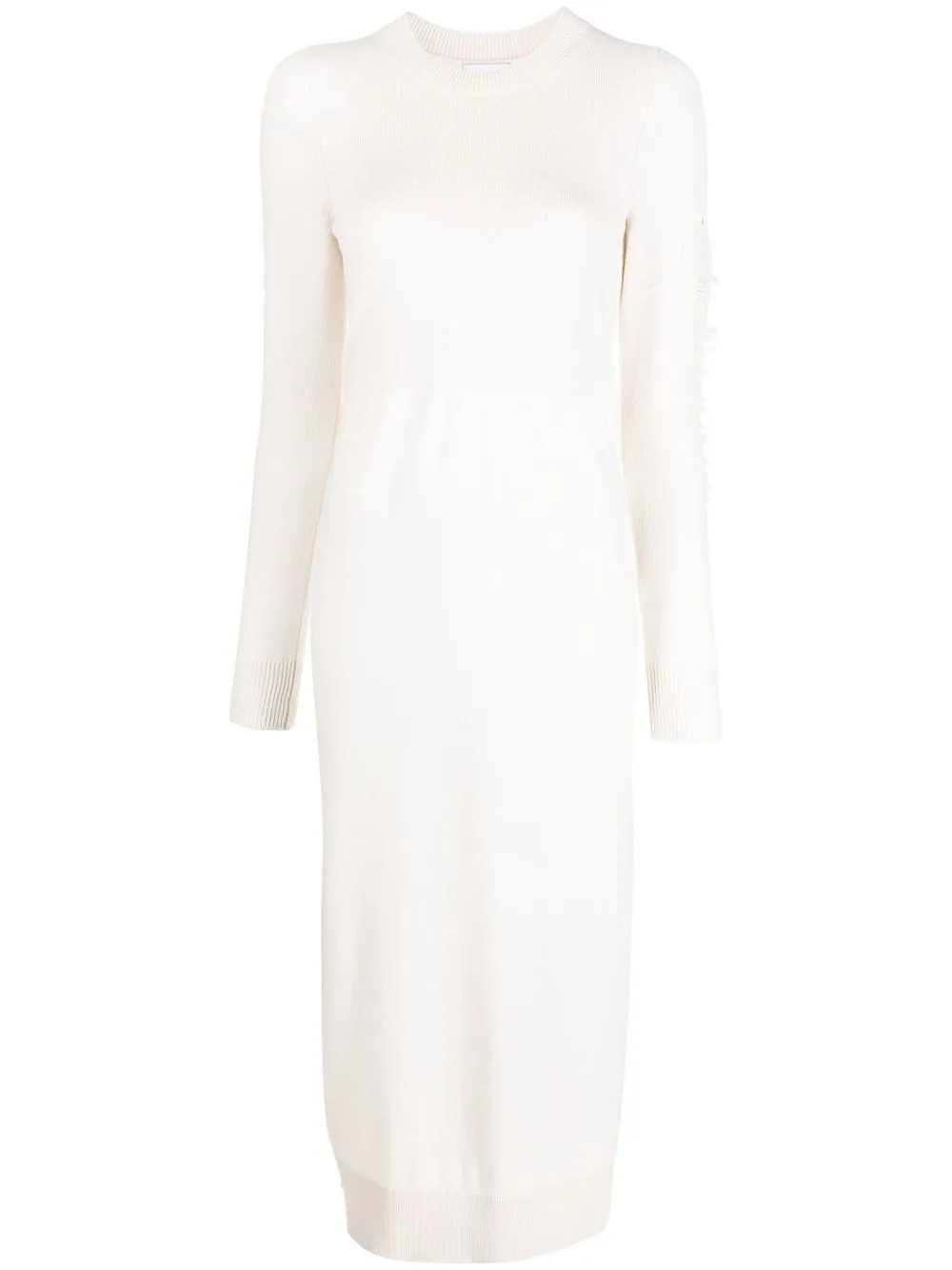 

Barrie knitted cashmere dress - Neutrals