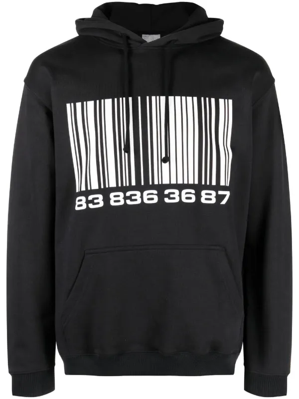 パーカー・フーディ VTMNTS  Big Barcode hoodie VTMNTS(ブイティーエムエヌティーエス) / Big Barcode Hoodie