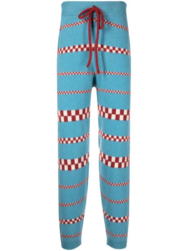 knitted track pants