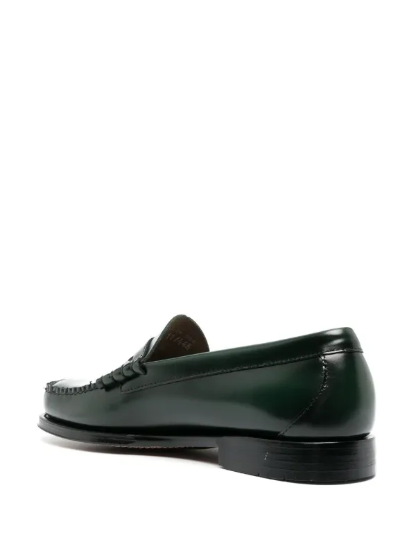 G.H.Bass Larson Penny Loafers | Green | FARFETCH