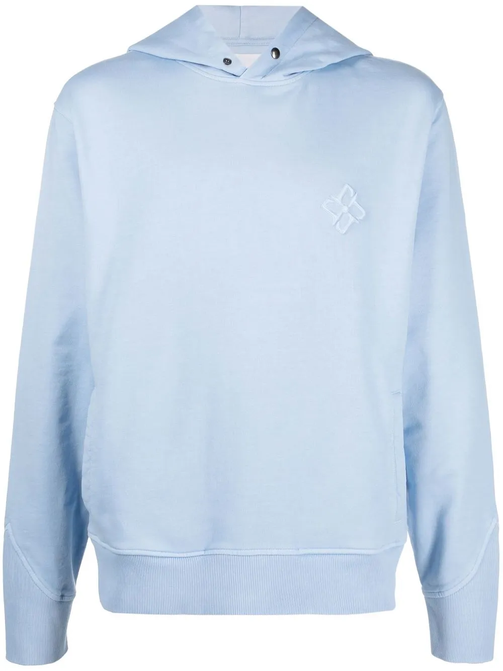 

Tagliatore hoodie con logo en relieve - Azul