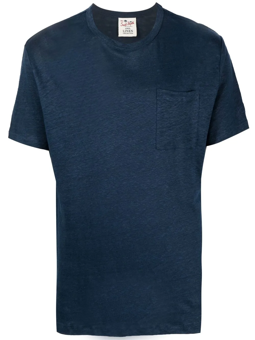 

MC2 Saint Barth pocket fitted T-Shirt - Blue