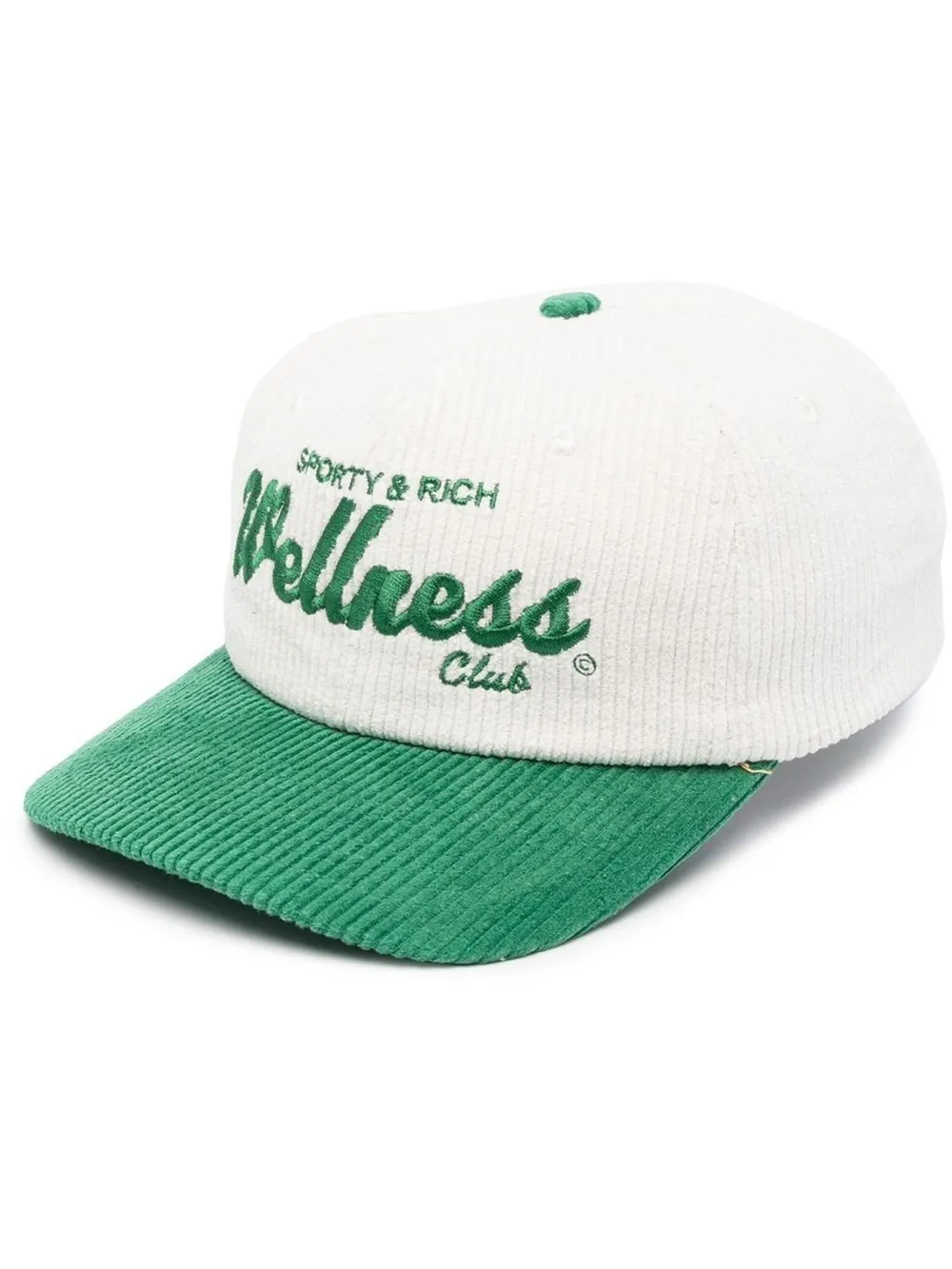 embroidered logo cap | Sporty \u0026 Rich 