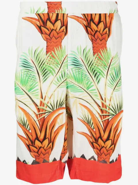Endless Joy bermuda-shorts med Date Palm-tryk 