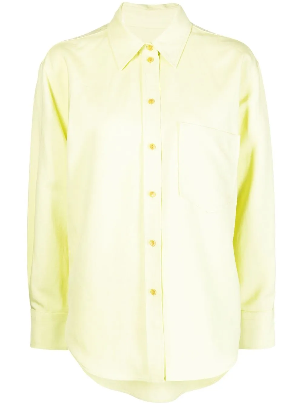 

Oroton button-down fastening shirt - Yellow