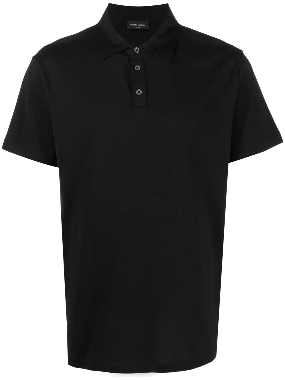 

Roberto Collina playera tipo polo manga corta - Negro