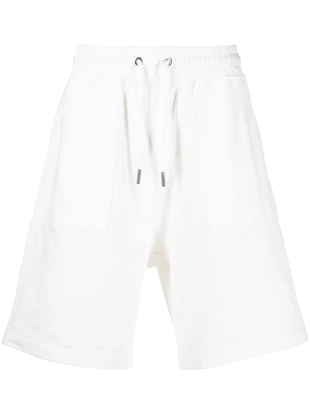 

Tagliatore shorts deportivos rectos - Blanco