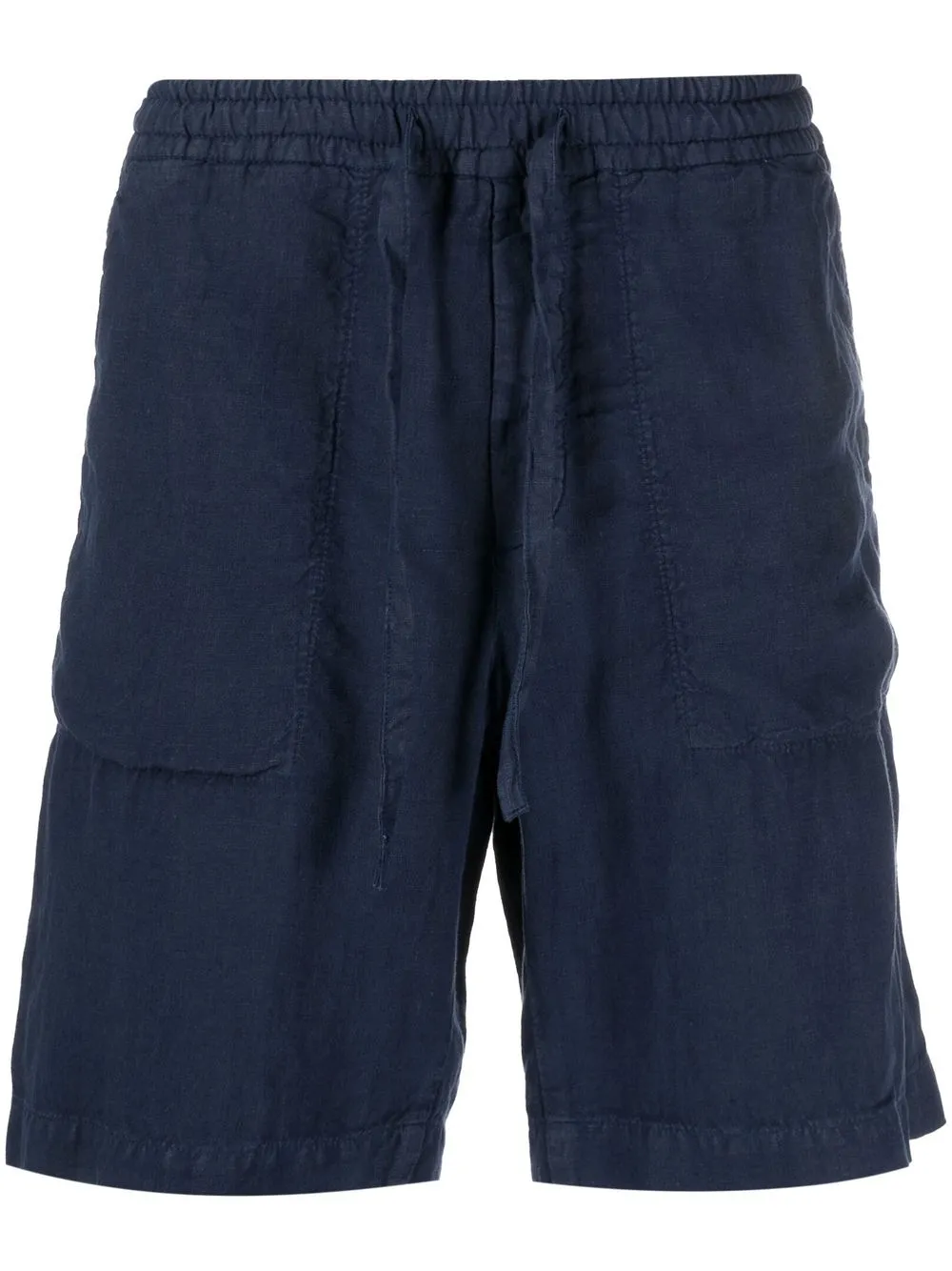 

Zegna drawstring linen shorts - Blue