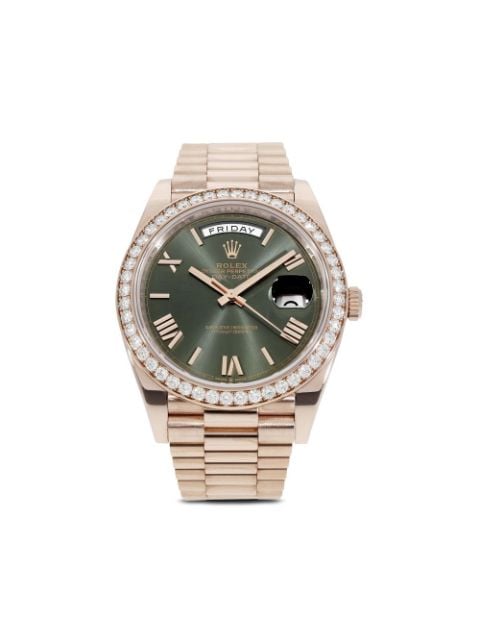 Rolex - 2019 pre-owned Day-Date 40mm