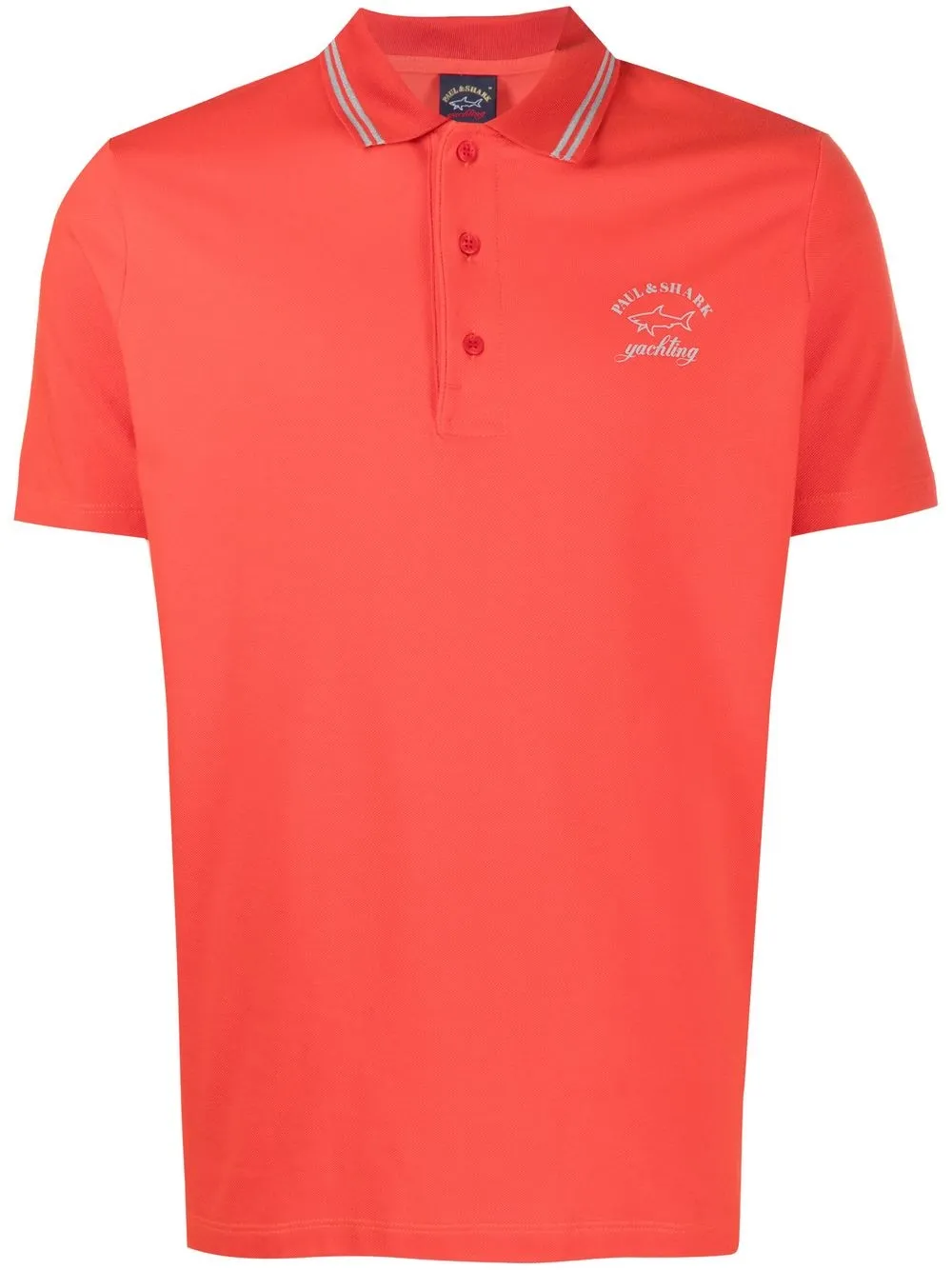 

Paul & Shark playera tipo polo con logo estampado - Rojo