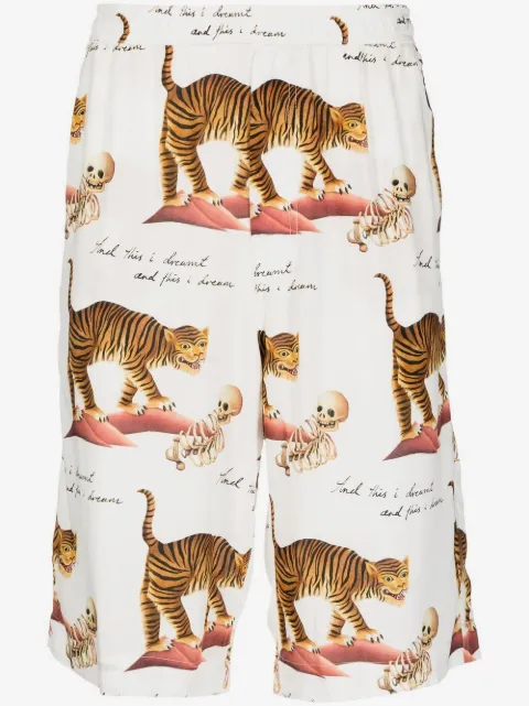 Endless Joy bermudas con motivo estampado