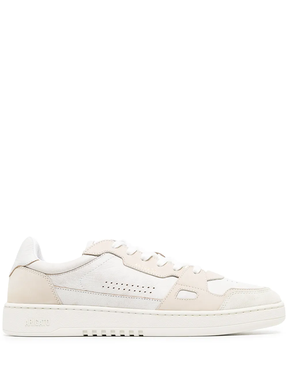Axel Arigato Panelled Logo Low-top Trainers In Neutrals