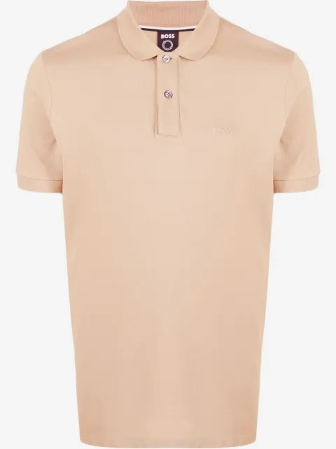 BOSS Polo con ricamo