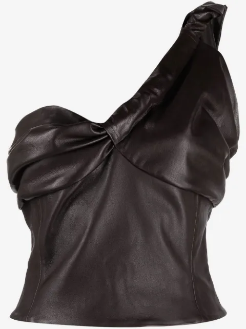 The Mannei Colmar twisted leather top