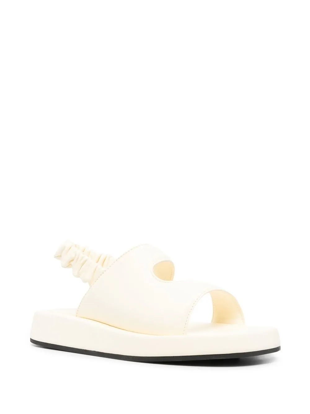 Officine Creative Leren slingback sandalen - Beige