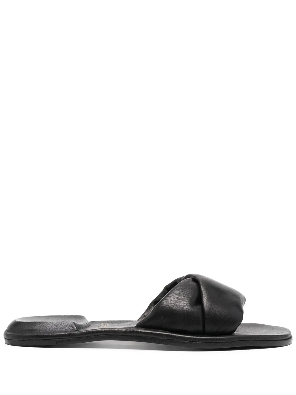 

Officine Creative sandalias acolchadas - Negro