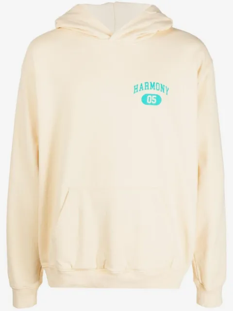 Harmony Paris logo-print pullover hoodie 
