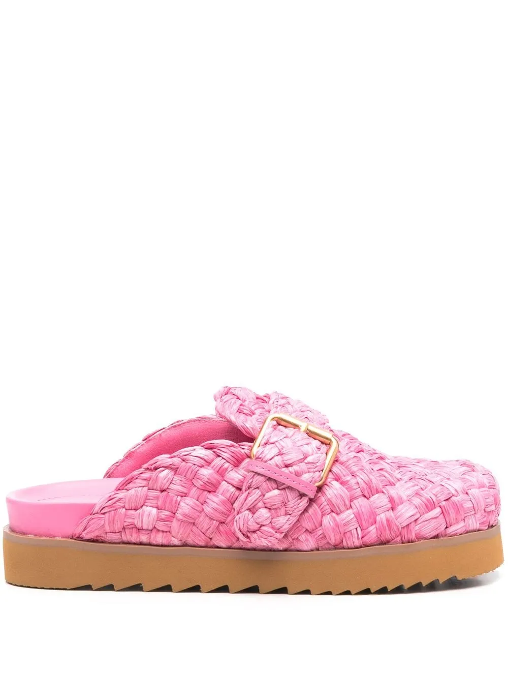 

Ash Galeia woven mules - Pink