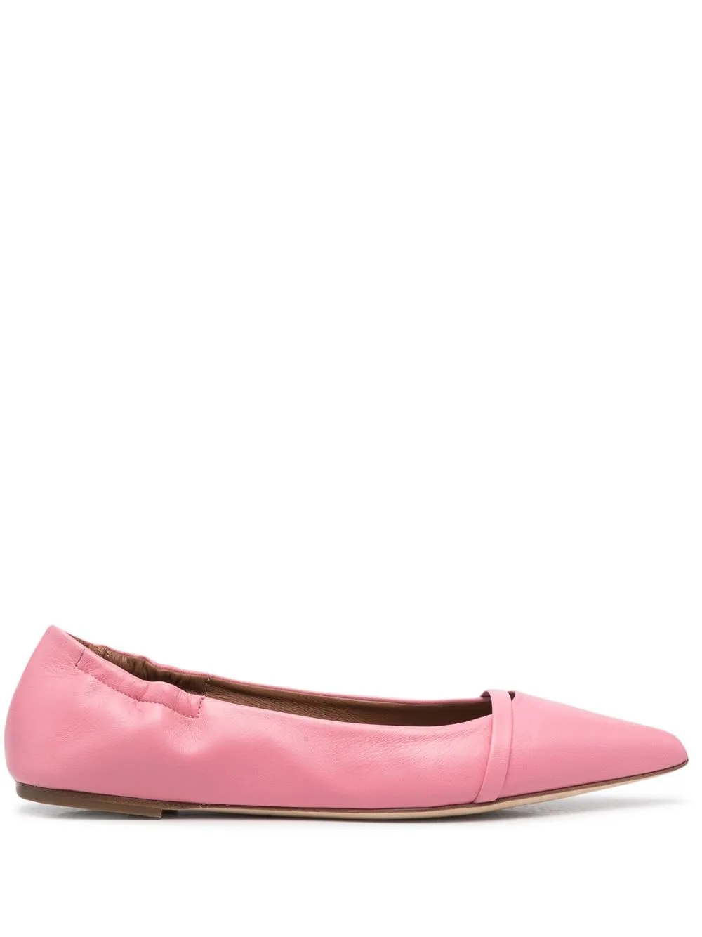 

Malone Souliers pointed ballerina shoes - Pink