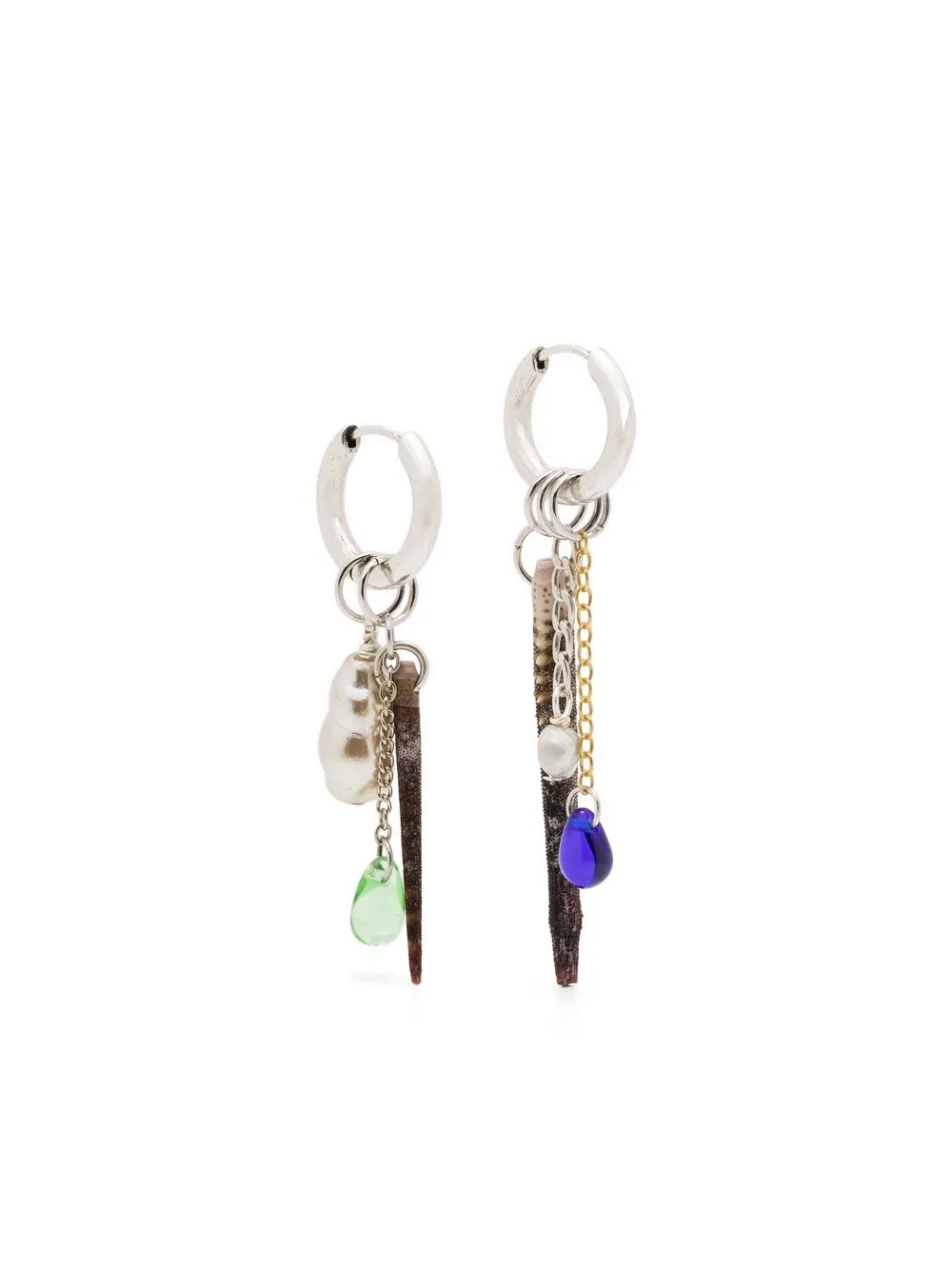 beaded drop earrings