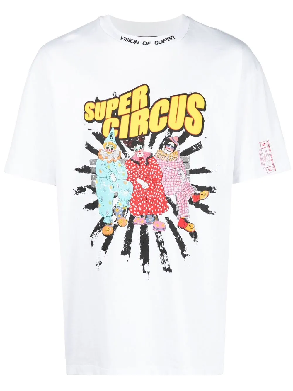 

Vision Of Super playera Super Circus - Blanco