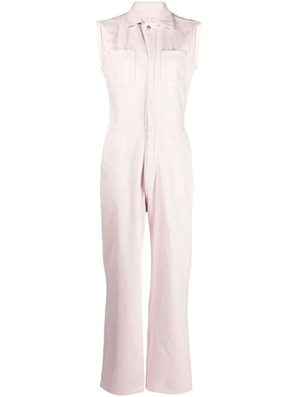 Levi's Sleeveless Denim Jumpsuit In Pink ModeSens