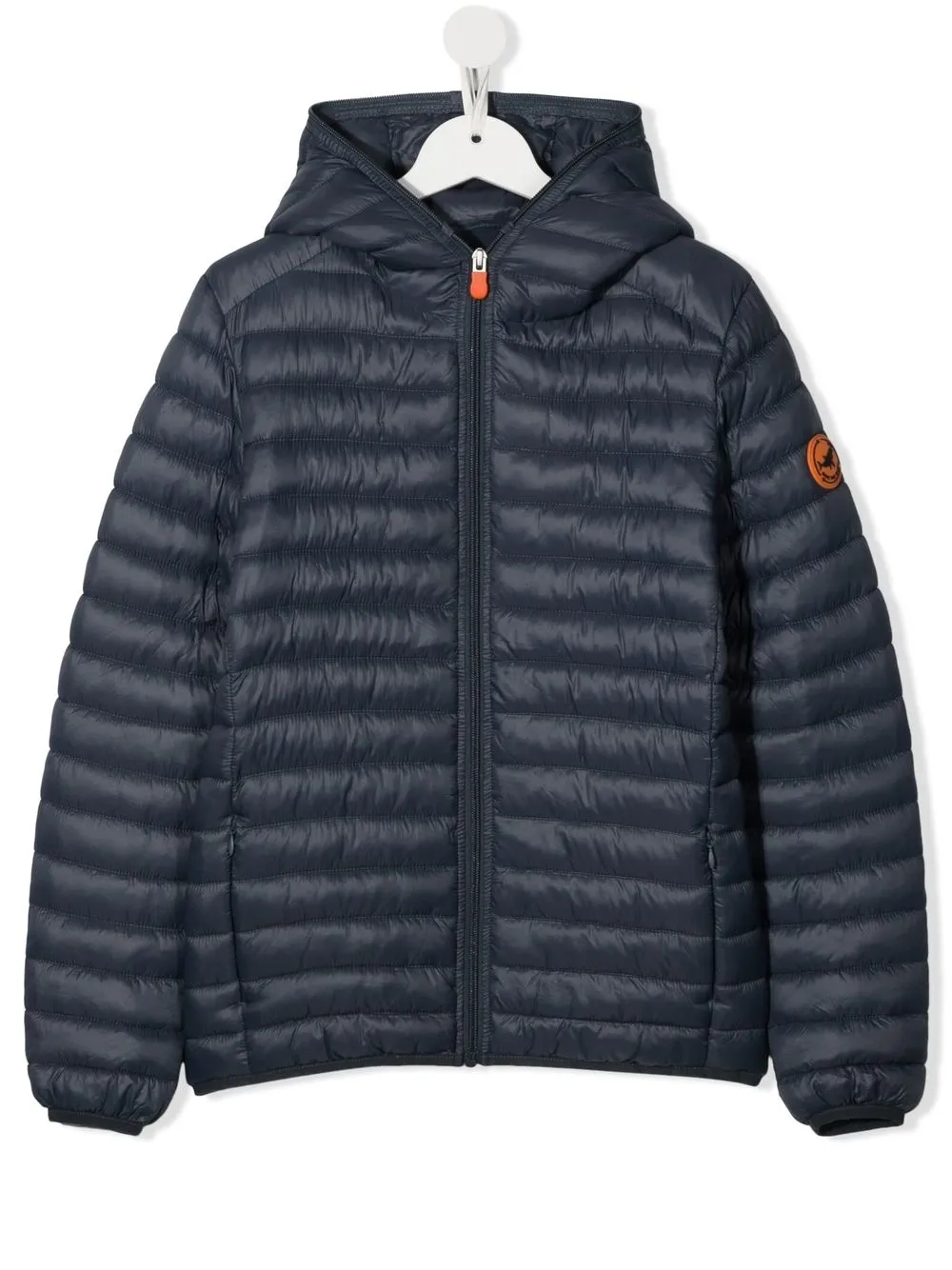 Save The Duck Teen Padded Jacket In Blue