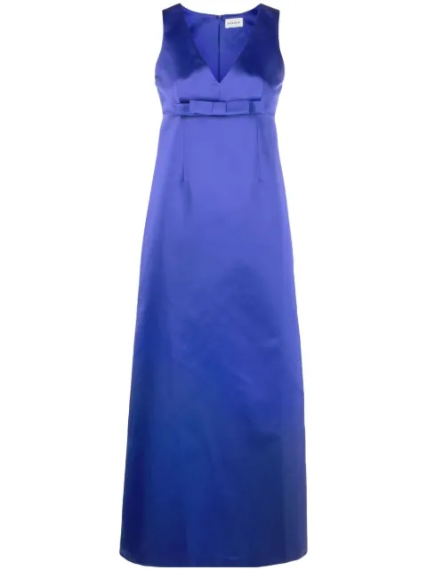 P.A.R.O.S.H. vestido largo sin mangas con cuello en V