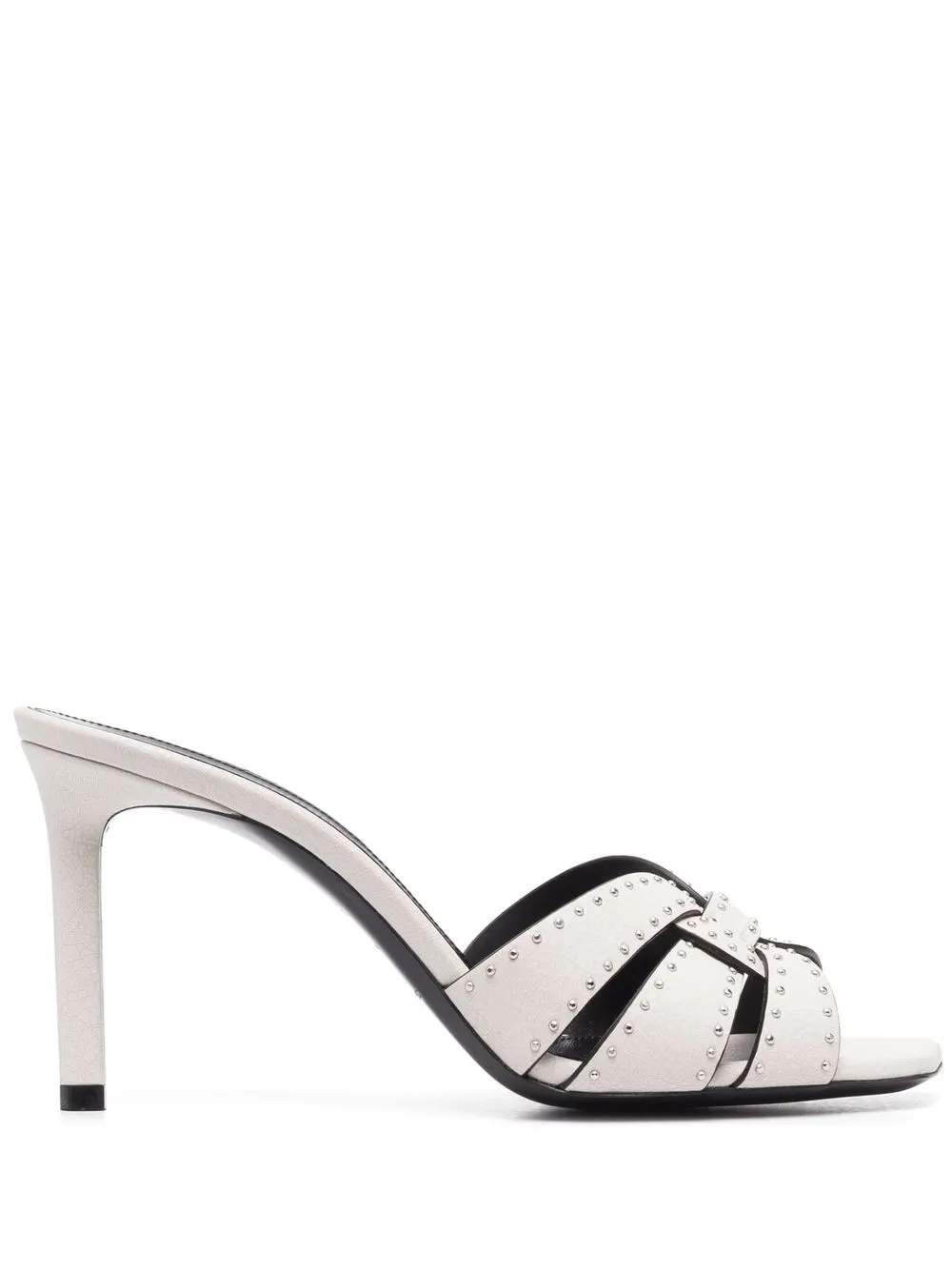 

Saint Laurent Tribute 85mm sandals - White