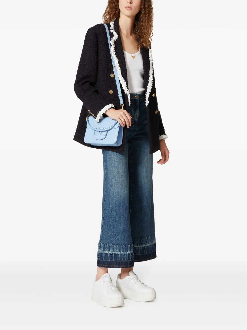 HIGH-RISE WIDE-LEG JEANS