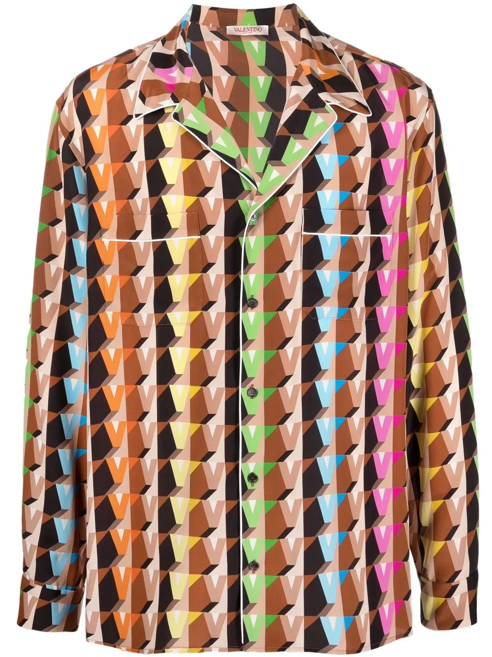 

Valentino camisa de seda 3Dream Valentino - Marrón
