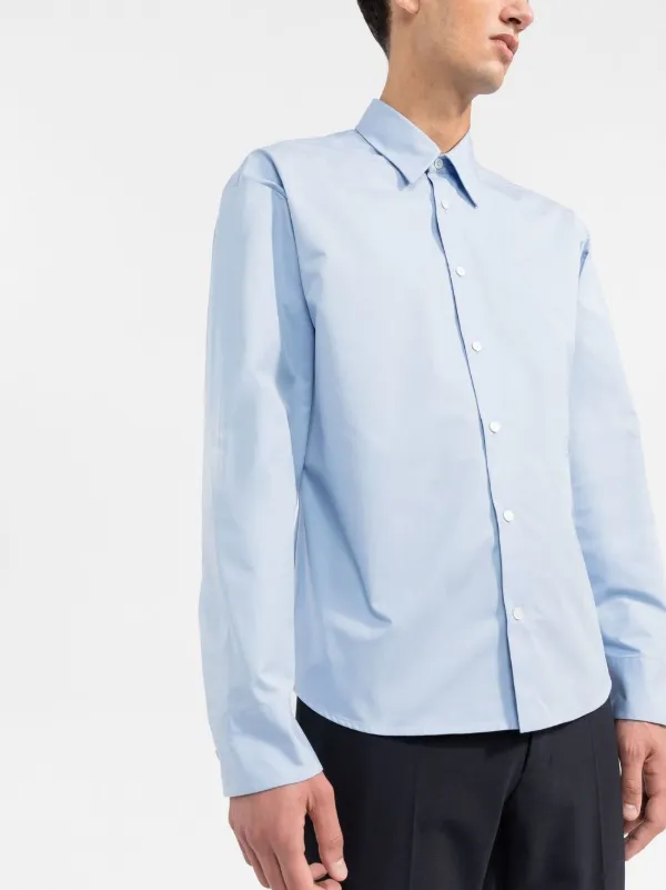Valentino Garavani ヴァレンティノ ロングスリーブ シャツ | ブルー 