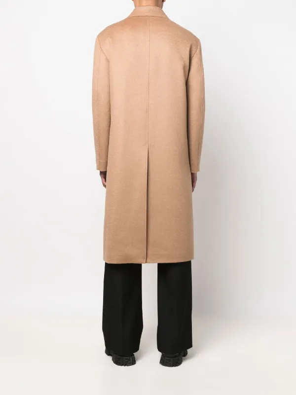 Valentino Garavani ヴァレンティノ ノッチドラペル ダブルコート | ニュートラル | FARFETCH JP