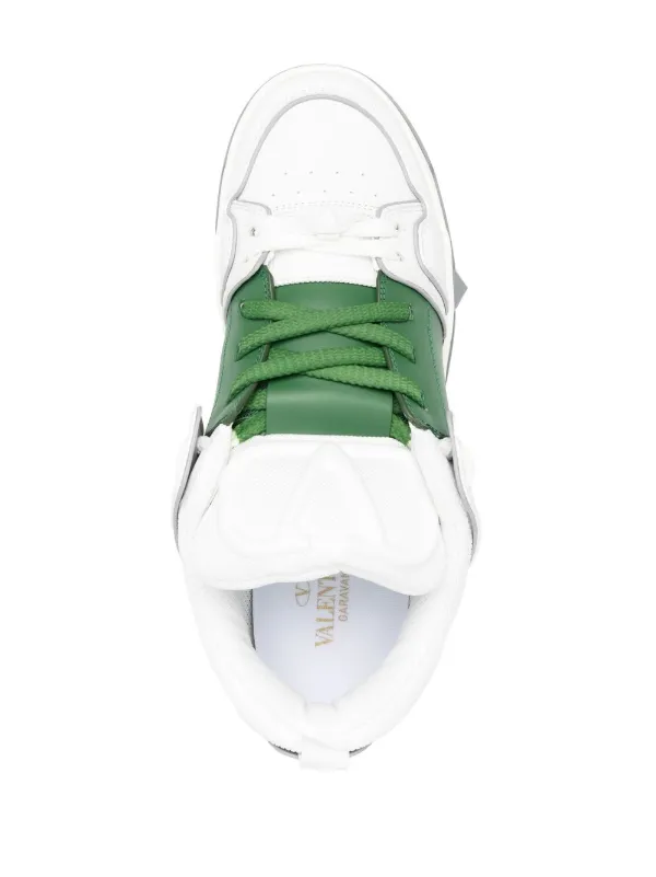 Valentino Garavani Open Skate Low Top Sneakers | White