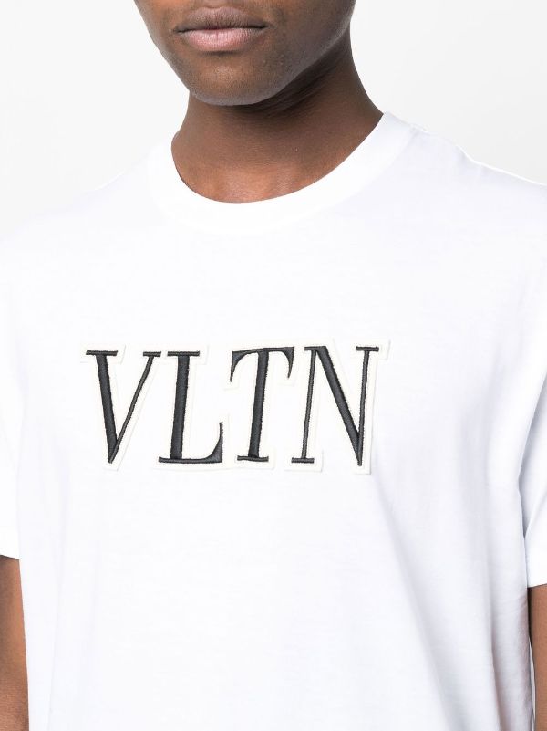 Valentino Garavani ヴァレンティノ VLTN Tシャツ - Farfetch