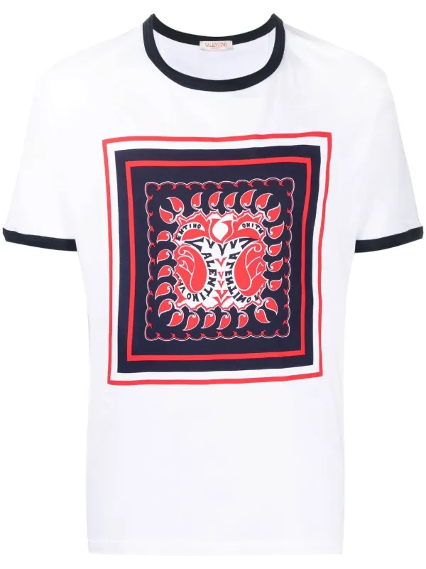 Valentino t shirt farfetch hot sale