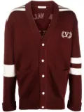 Valentino Garavani logo-embroidered virgin-wool cardigan