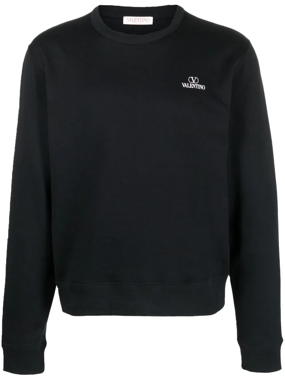 VALENTINO LOGO-PRINT COTTON SWEATSHIRT