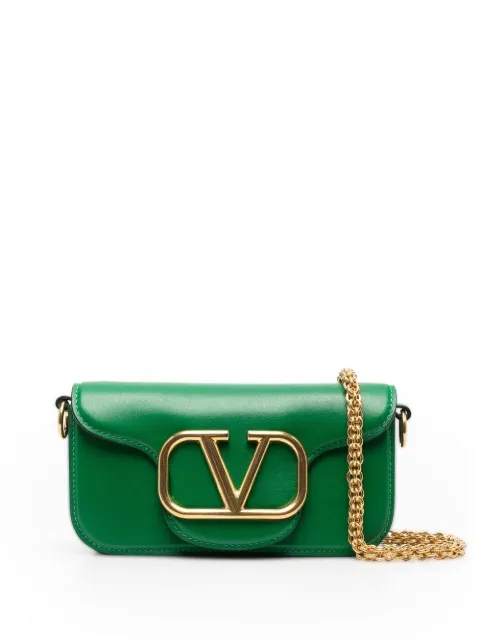 Valentino Garavani small Locò leather shoulder bag WOMEN