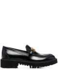 Valentino Garavani VLogo Signature leather loafers - Black