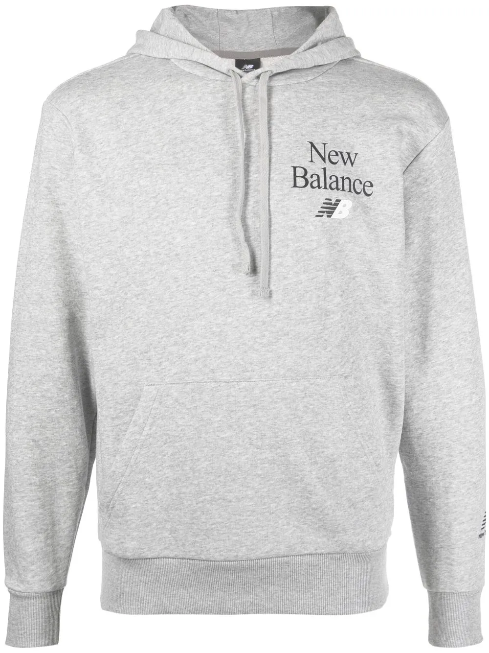 

New Balance hoodie manga larga - Gris