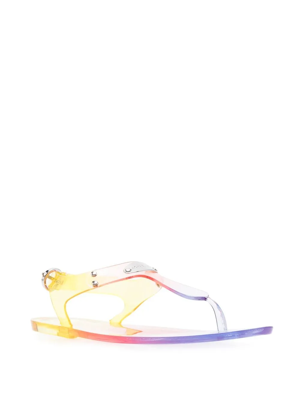 Michael Michael Kors logo-plaque ombré sandals | Flat Sandals | Image 2
