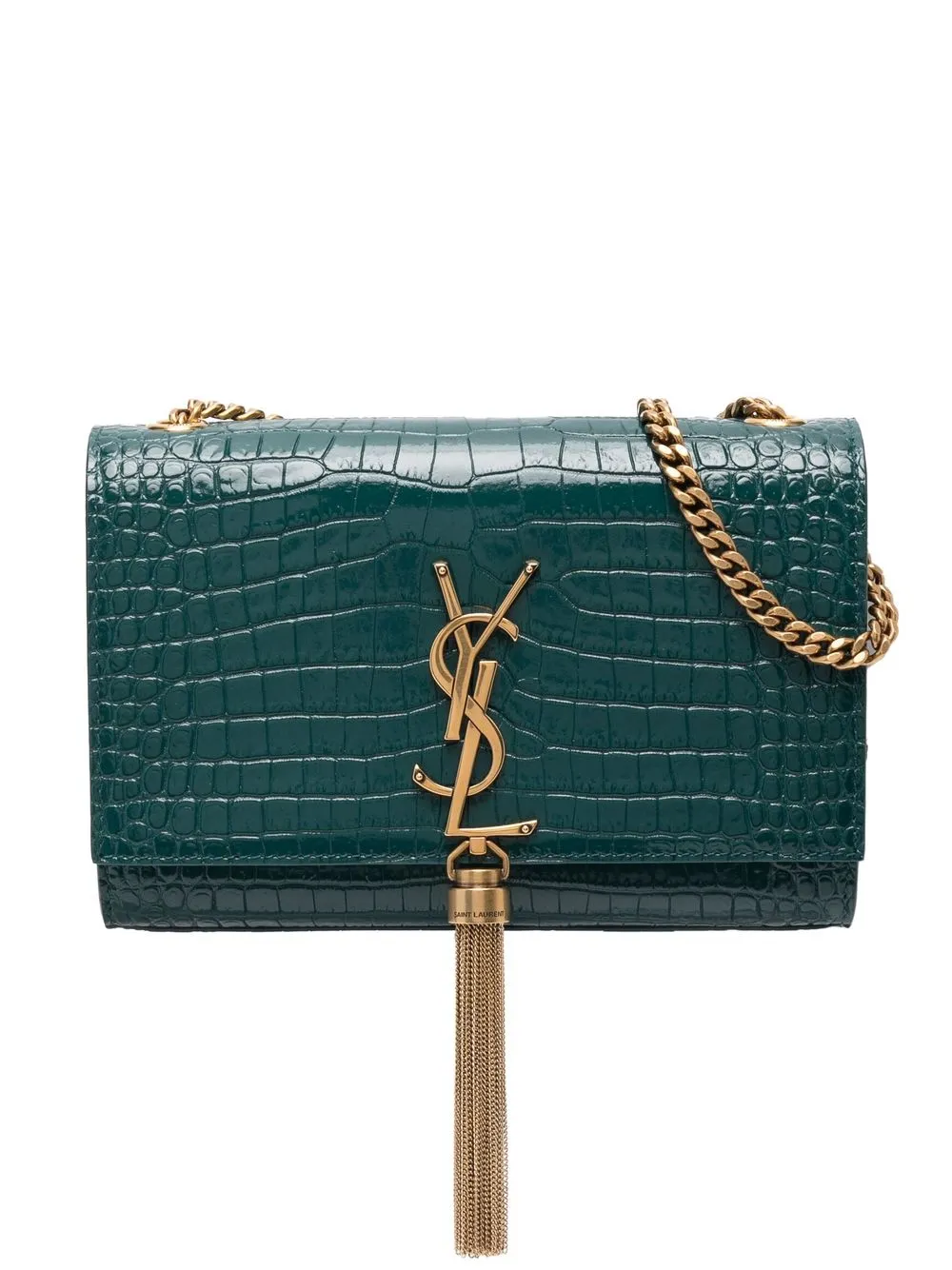 Ysl monogram best sale tassel bag